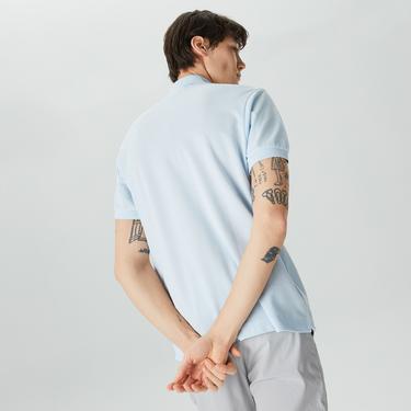 L.12.12 Erkek Classic Fit Açık Mavi Polo