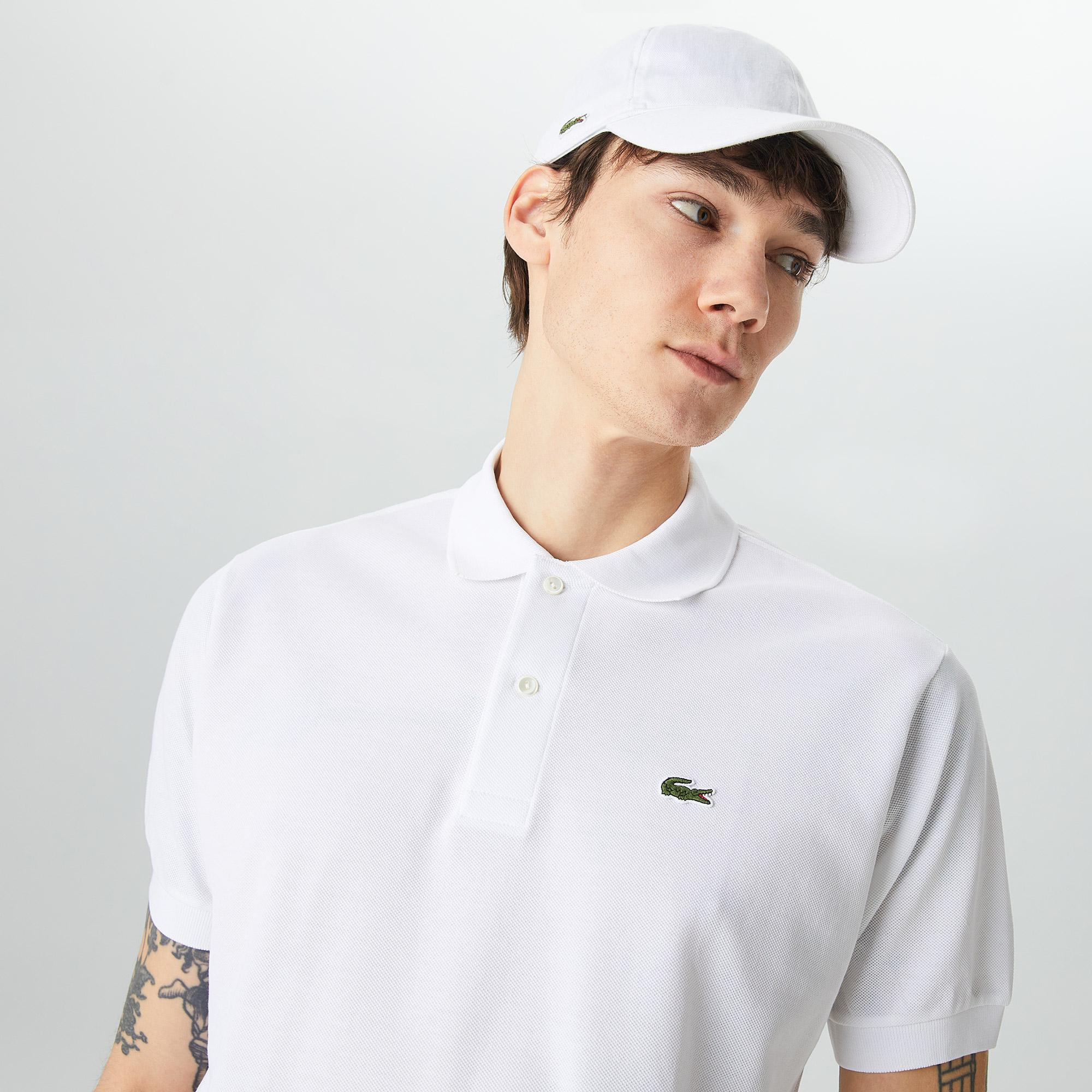 Lacoste Erkek Classic Fit L1212 Beyaz Polo