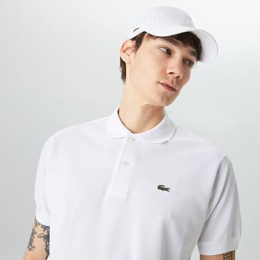  Lacoste Erkek Classic Fit L1212 Beyaz Polo