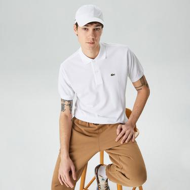  Lacoste Erkek Classic Fit L1212 Beyaz Polo