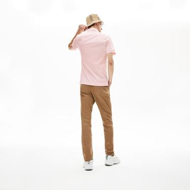  Erkek Regular Fit Pembe Paris Polo