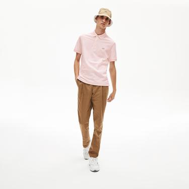  Lacoste Paris Erkek Regular Fit Pembe Polo