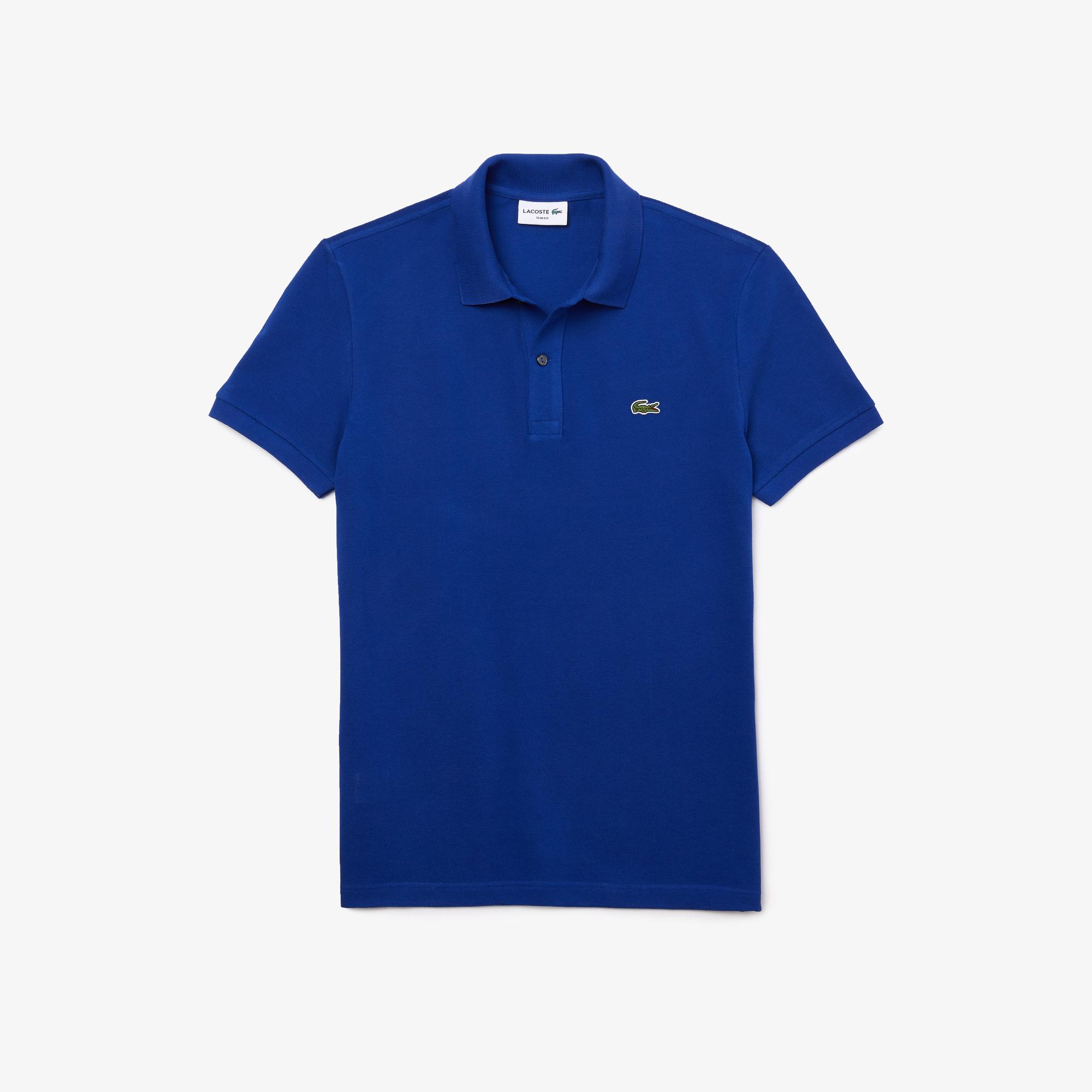 L.12.12 Erkek Slim Fit Lacivert Polo