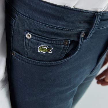  Erkek Slim Fit Lacivert Jean Pantolon