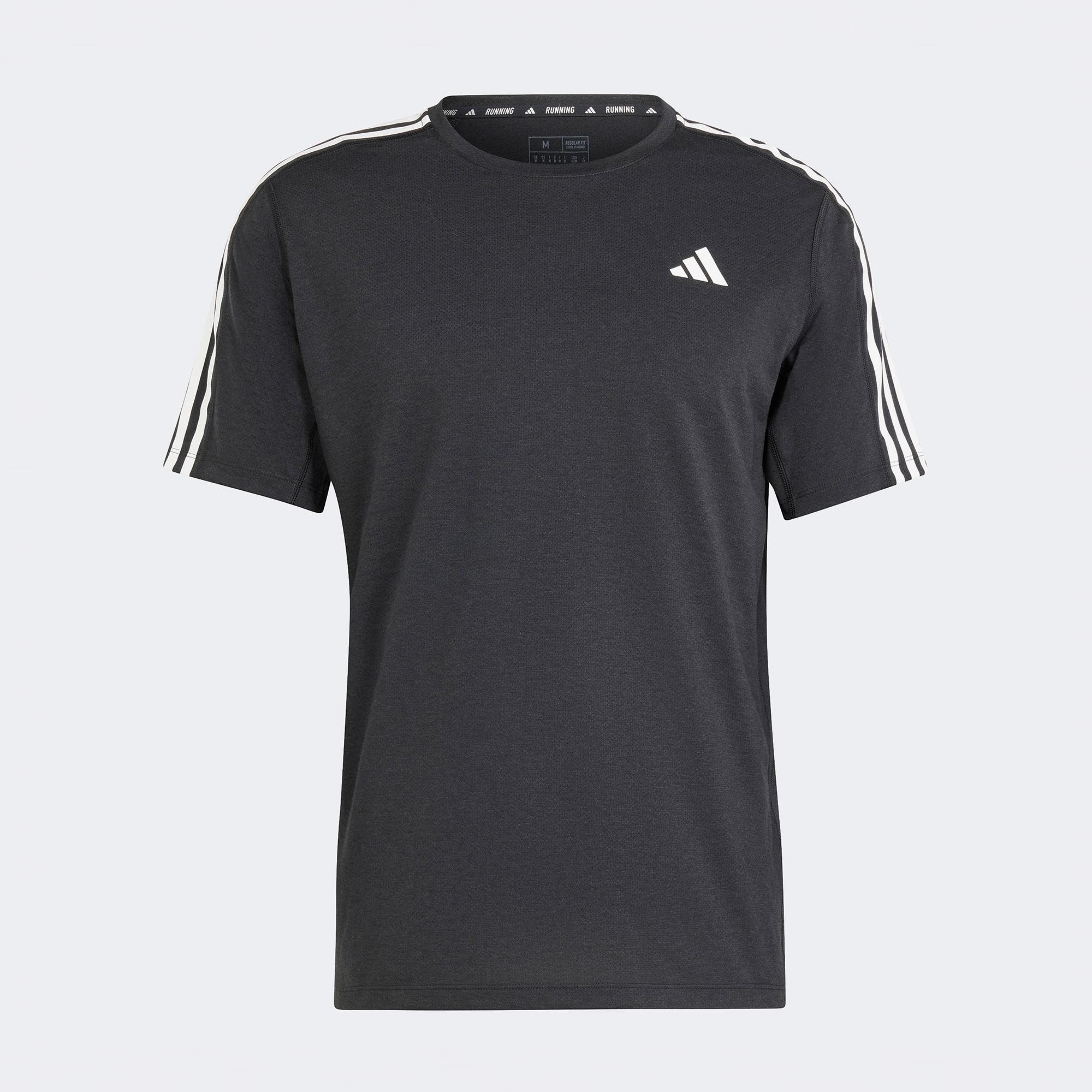 adidas Otr E 3S Erkek Siyah Koşu T-Shirt