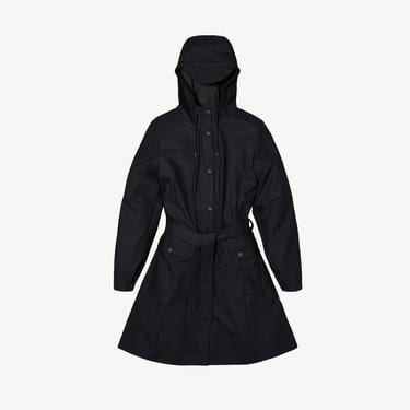  Rains Curve Kadın Siyah Yağmurluk