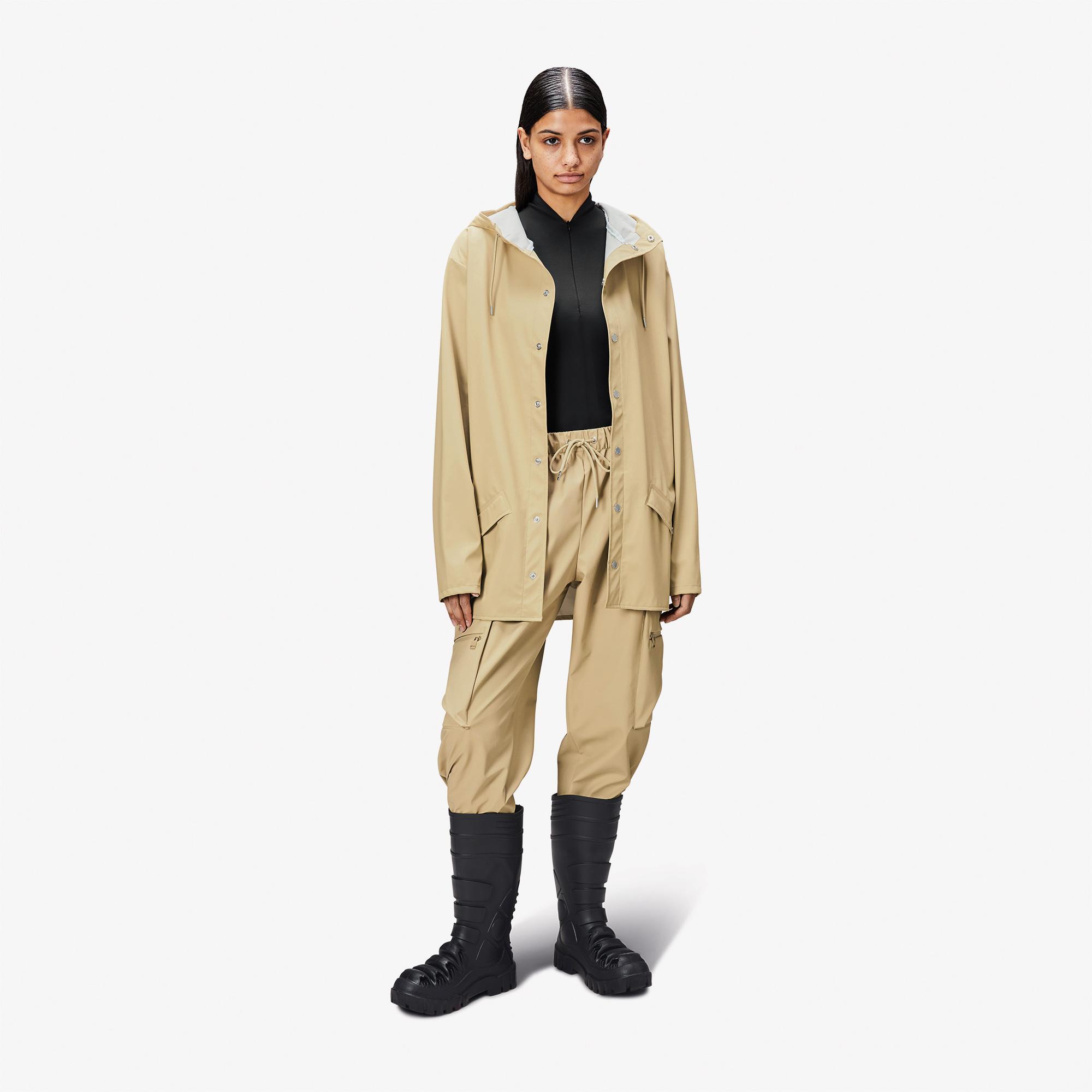Rains Unisex Bej Yağmurluk
