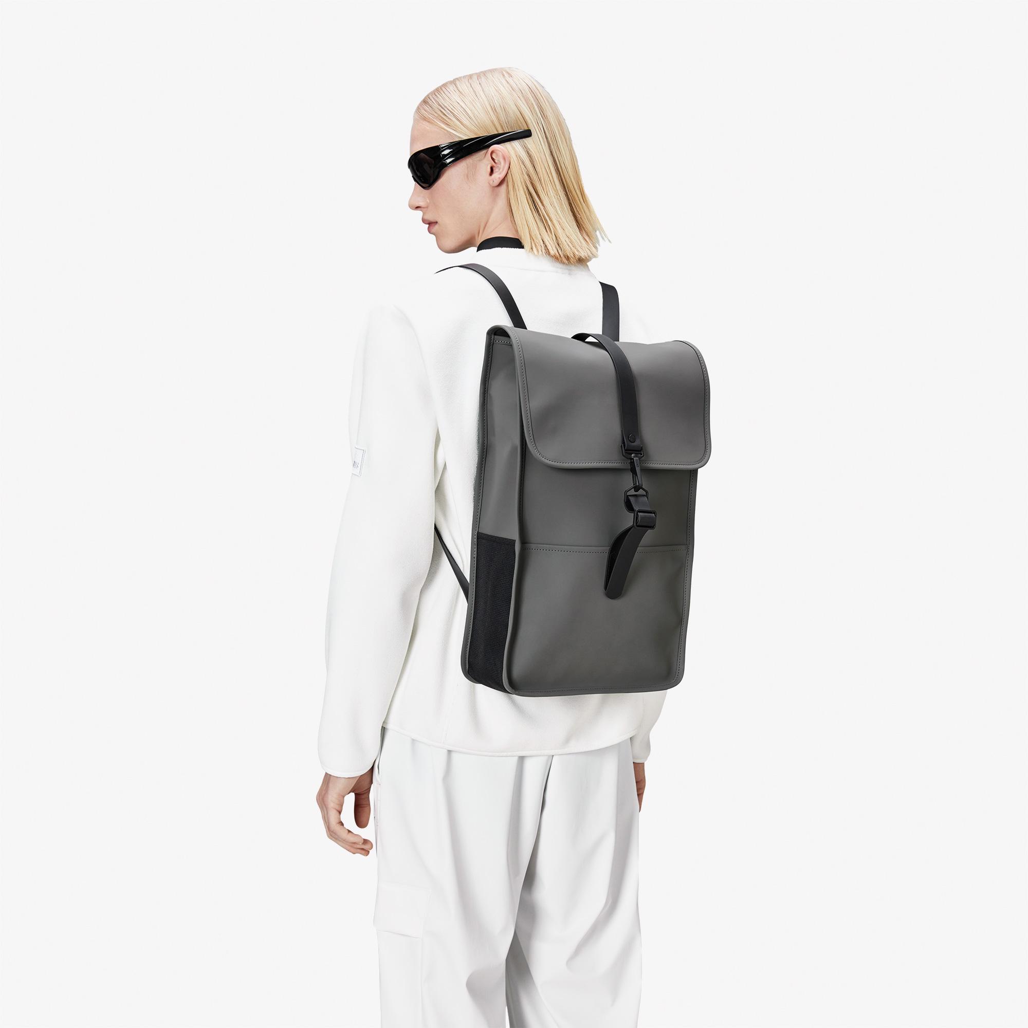 Rains Unisex Gri Sırt Çantası