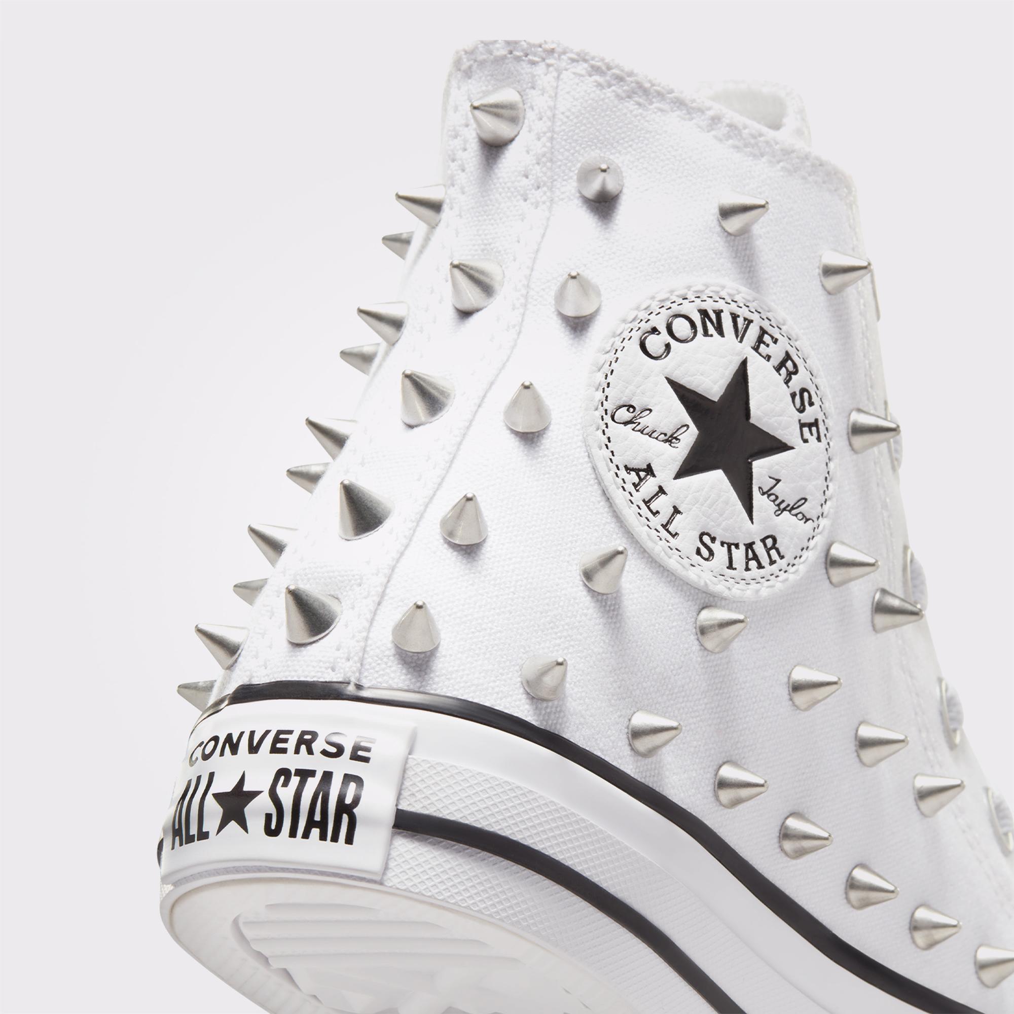 Converse Chuck Taylor All Star Studded Unisex Beyaz Sneaker