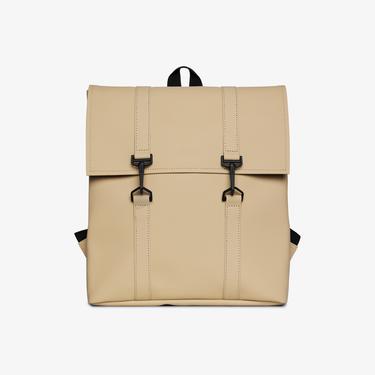  Rains MSN Mini Unisex Bej Sırt Çantası
