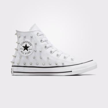  Converse Chuck Taylor All Star Studded Unisex Beyaz Sneaker