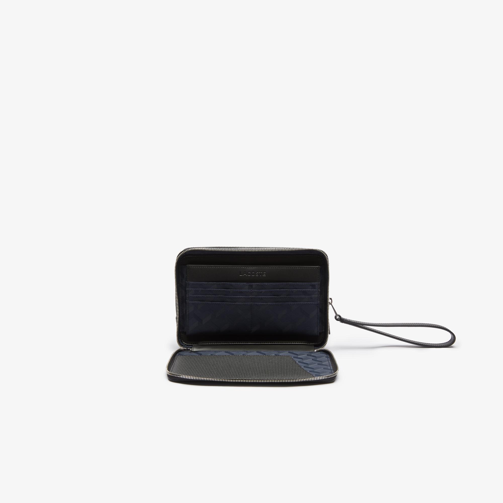Lacoste Chantaco Erkek Deri Siyah Cüzdan