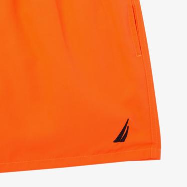  Nautica Erkek Turuncu Standart Fit Mayo Şort