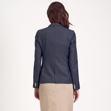  Lacivert Klasik Kadın Ceket