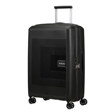  American Tourister Siyah Aerostep - Spinner 4 Tekerlekli Orta Boy Valiz 67 cm