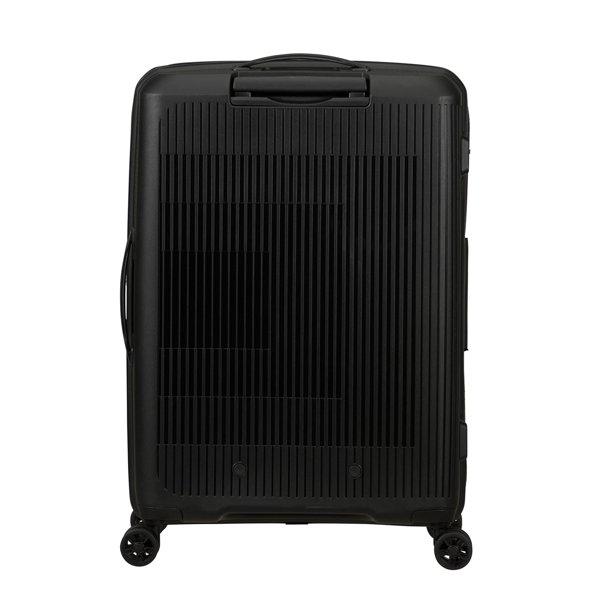 American Tourister Siyah Aerostep - Spinner 4 Tekerlekli Orta Boy Valiz 67 cm