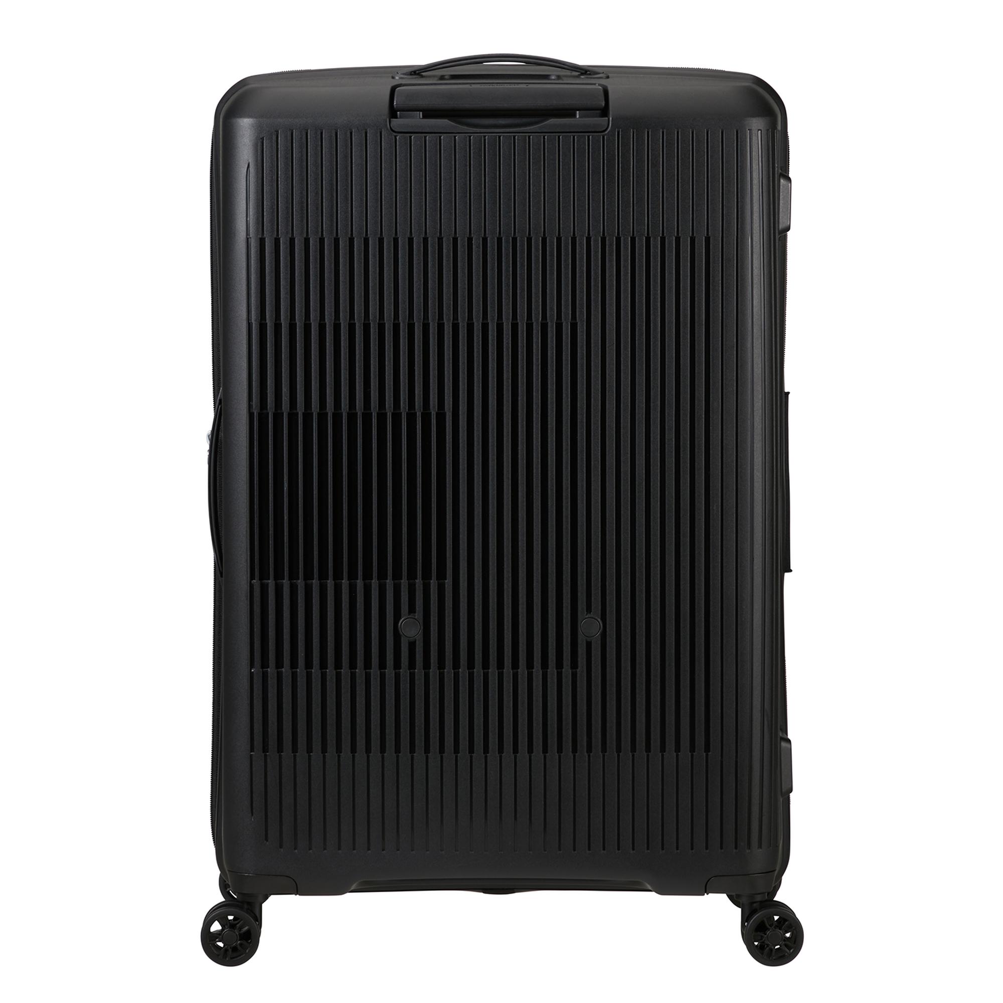 American Tourister Siyah Aerostep - Spinner 4 Tekerlekli Büyük Boy Valiz 77 cm