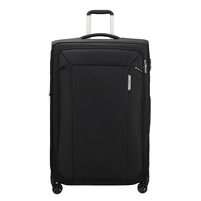  Samsonite Siyah Spinner Respark 4 Tekerlekli Büyük Boy Valiz 82 cm