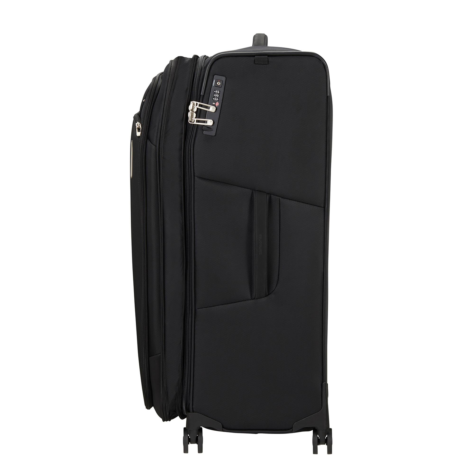 Samsonite Siyah Spinner Respark 4 Tekerlekli Büyük Boy Valiz 82 cm
