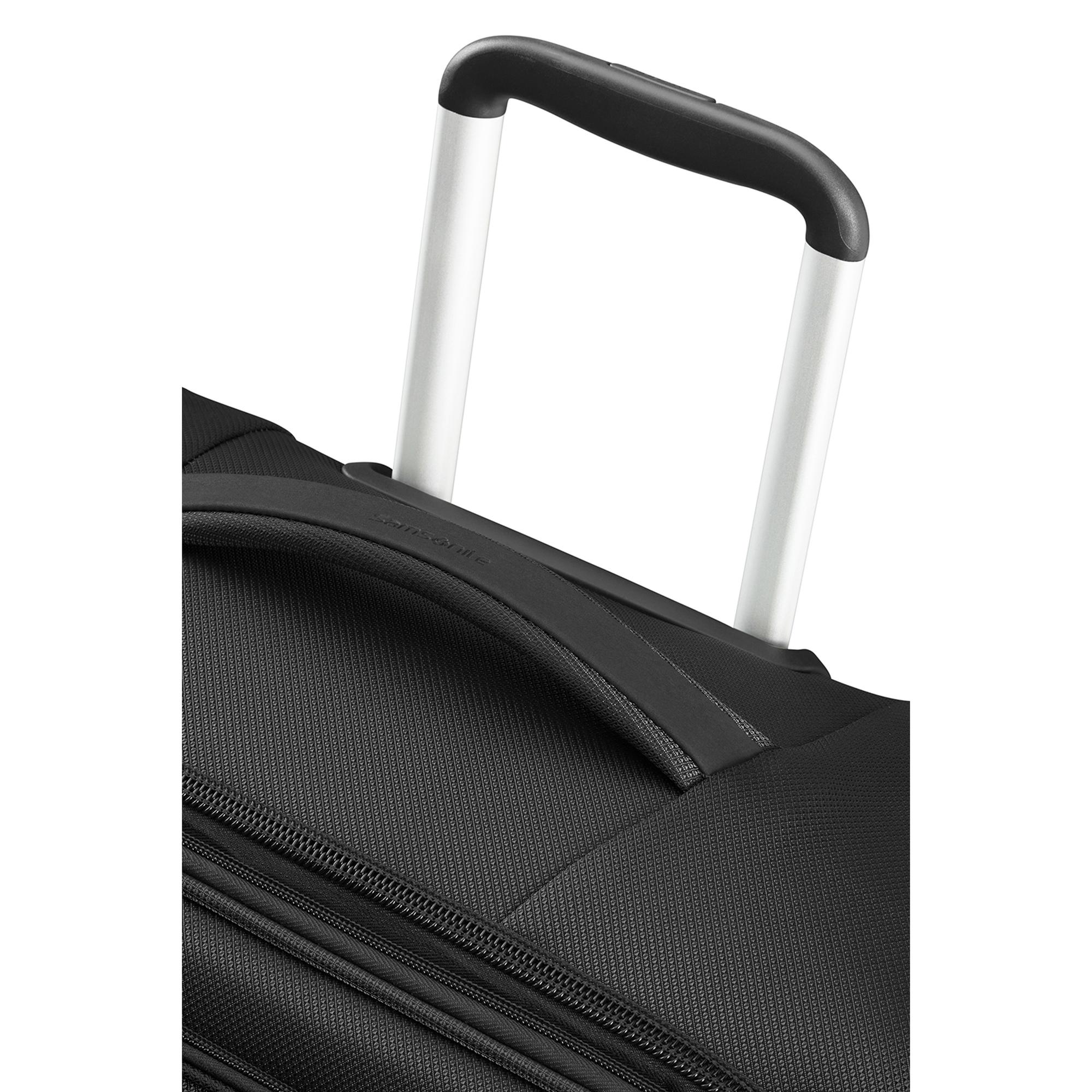 Samsonite Siyah Spinner Respark 4 Tekerlekli Büyük Boy Valiz 82 cm