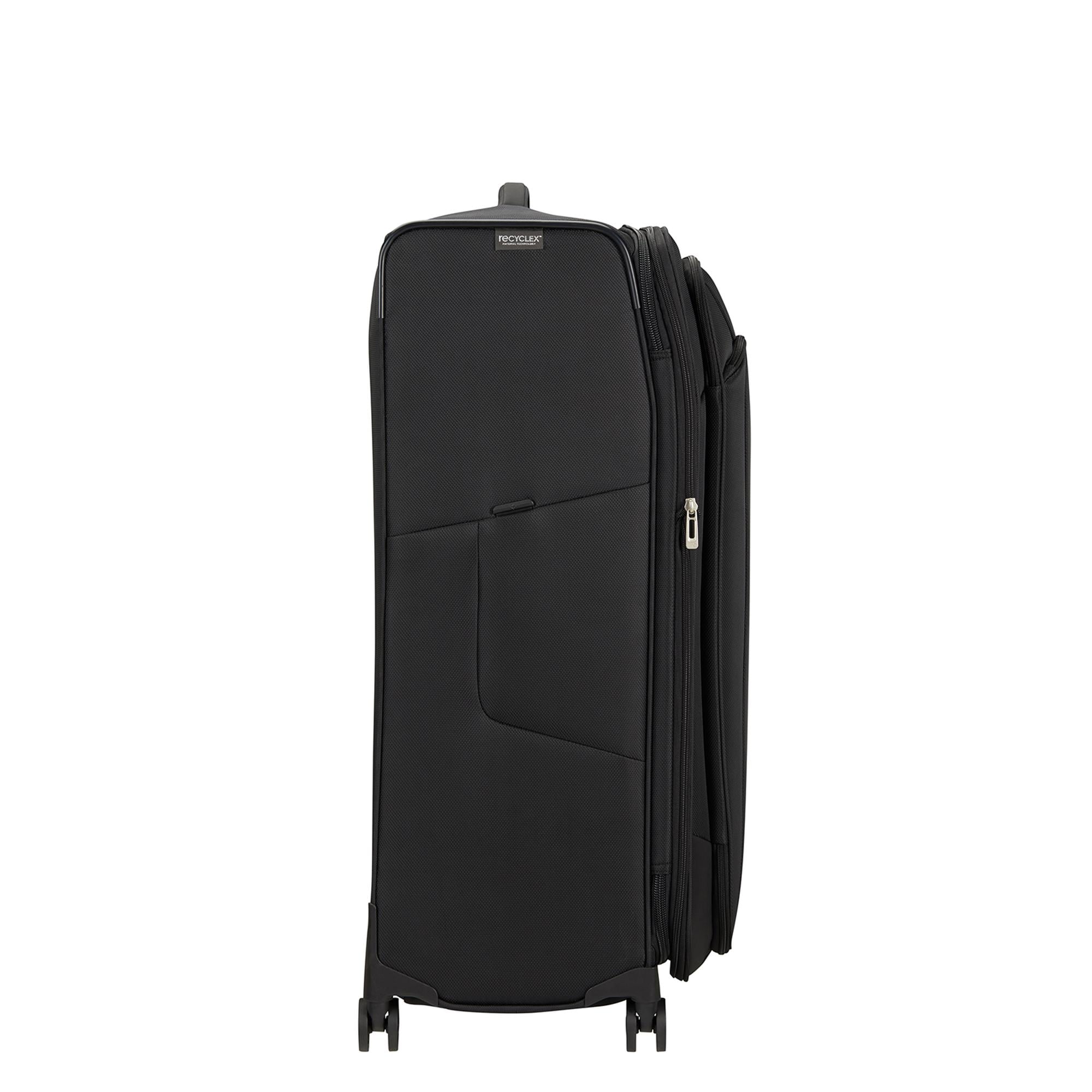 Samsonite Siyah Spinner Respark 4 Tekerlekli Büyük Boy Valiz 82 cm