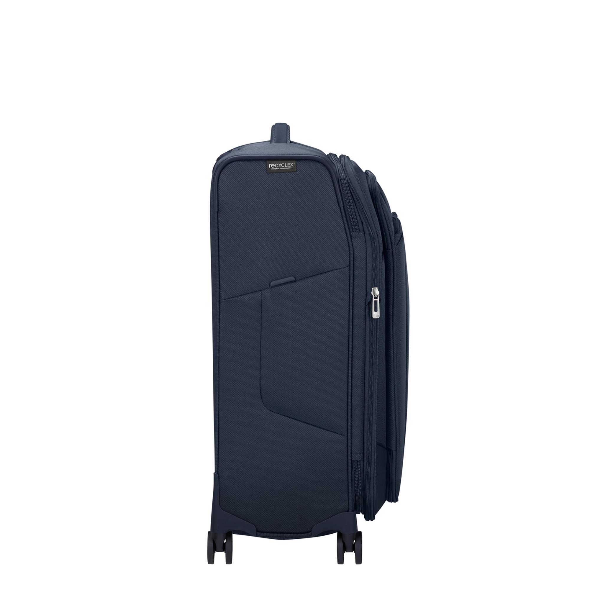 Samsonite Lacivert Respark - Spinner 4 Tekerlekli Orta Boy Valiz 67 cm