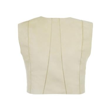  Lissandra Yeşil Kadın Deri Büstiyer