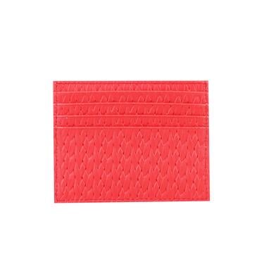  Ainsley Kırmızı Kadın Deri Kartlık