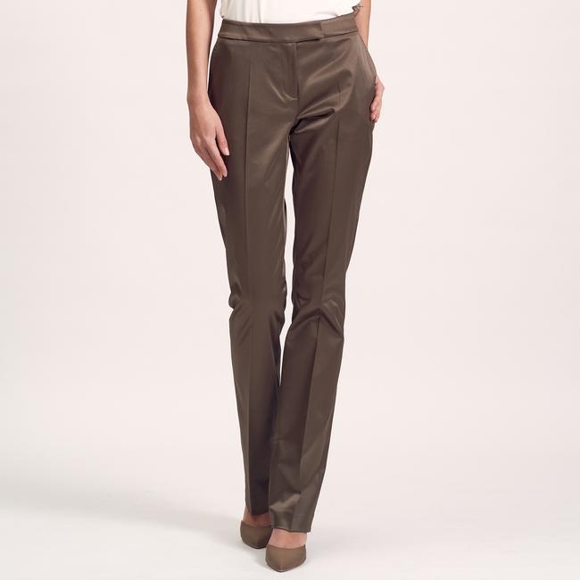  Kahve Klasik Kadın Pantolon