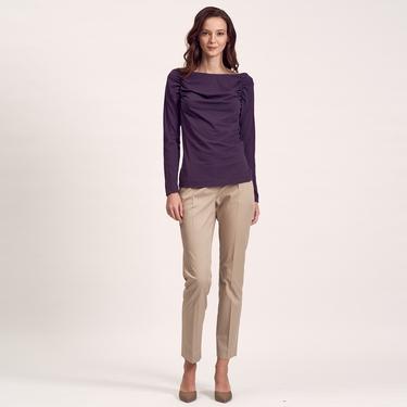  Bej Kadın Klasik Pantolon