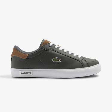  Lacoste SPORT Powercourt Erkek Gri Sneaker