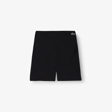  Active Kadın Tight Fit Baskılı Siyah Şort