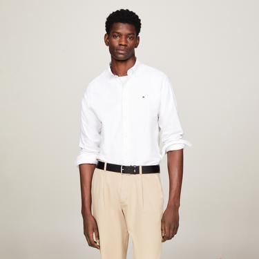  Tommy Hilfiger Erkek Beyaz Gömlek
