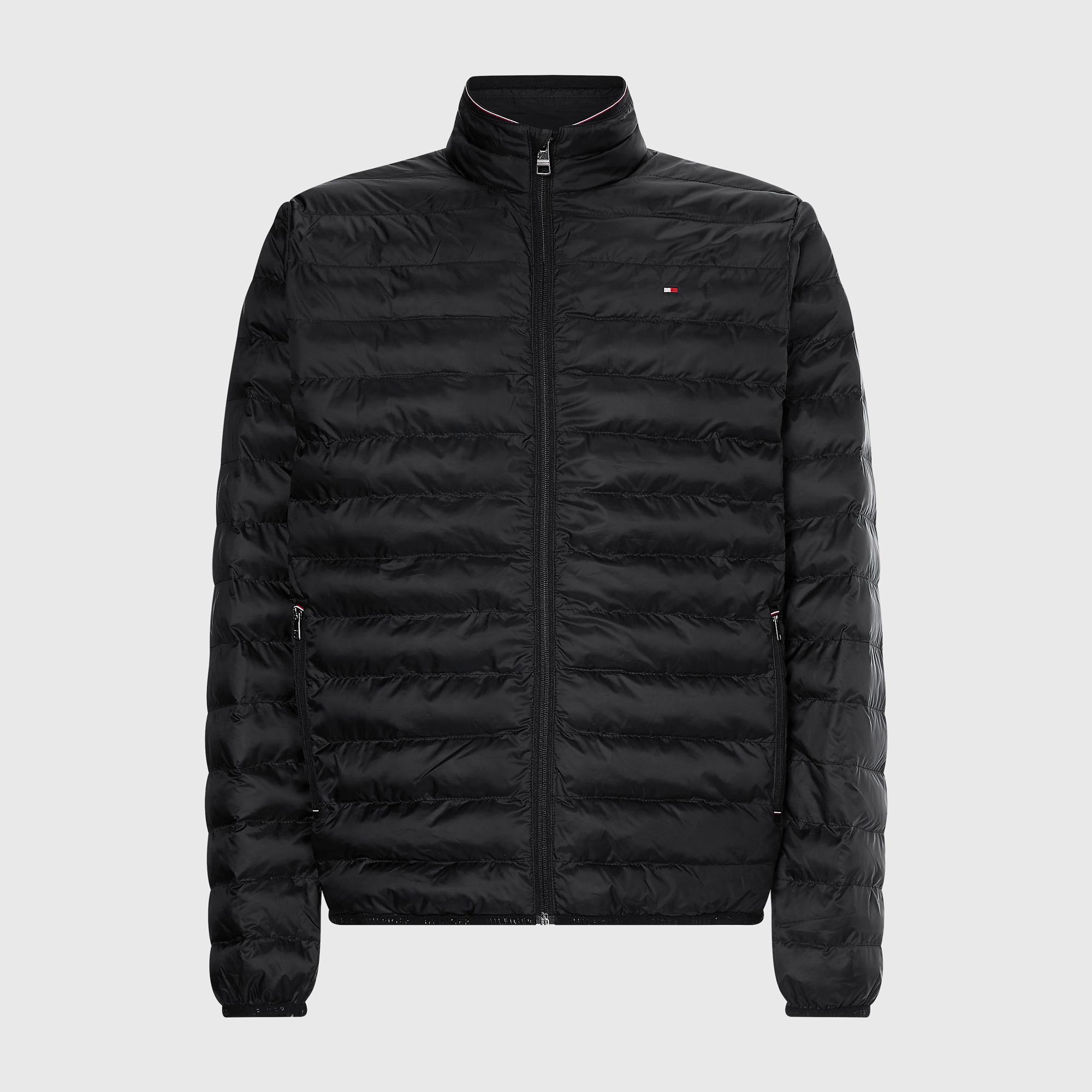 Tommy Hilfiger Erkek Siyah Mont