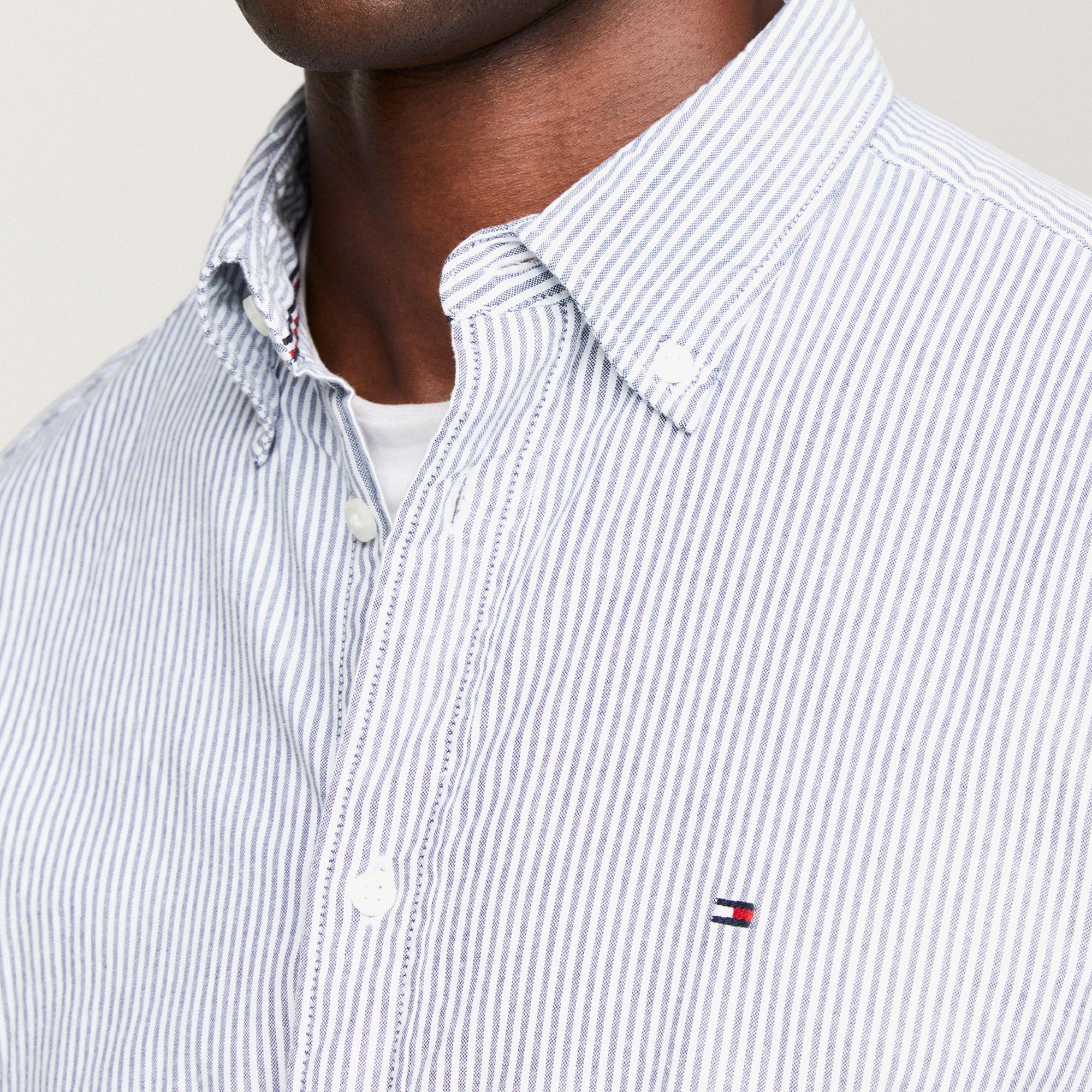 Tommy Hilfiger Erkek Mavi Gömlek