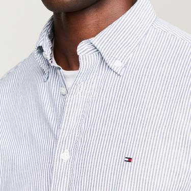  Tommy Hilfiger Erkek Mavi Gömlek