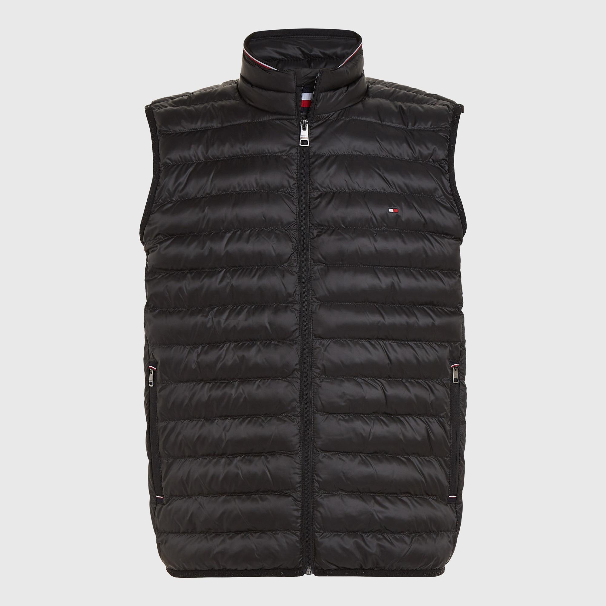 Tommy Hilfiger Erkek Siyah Mont