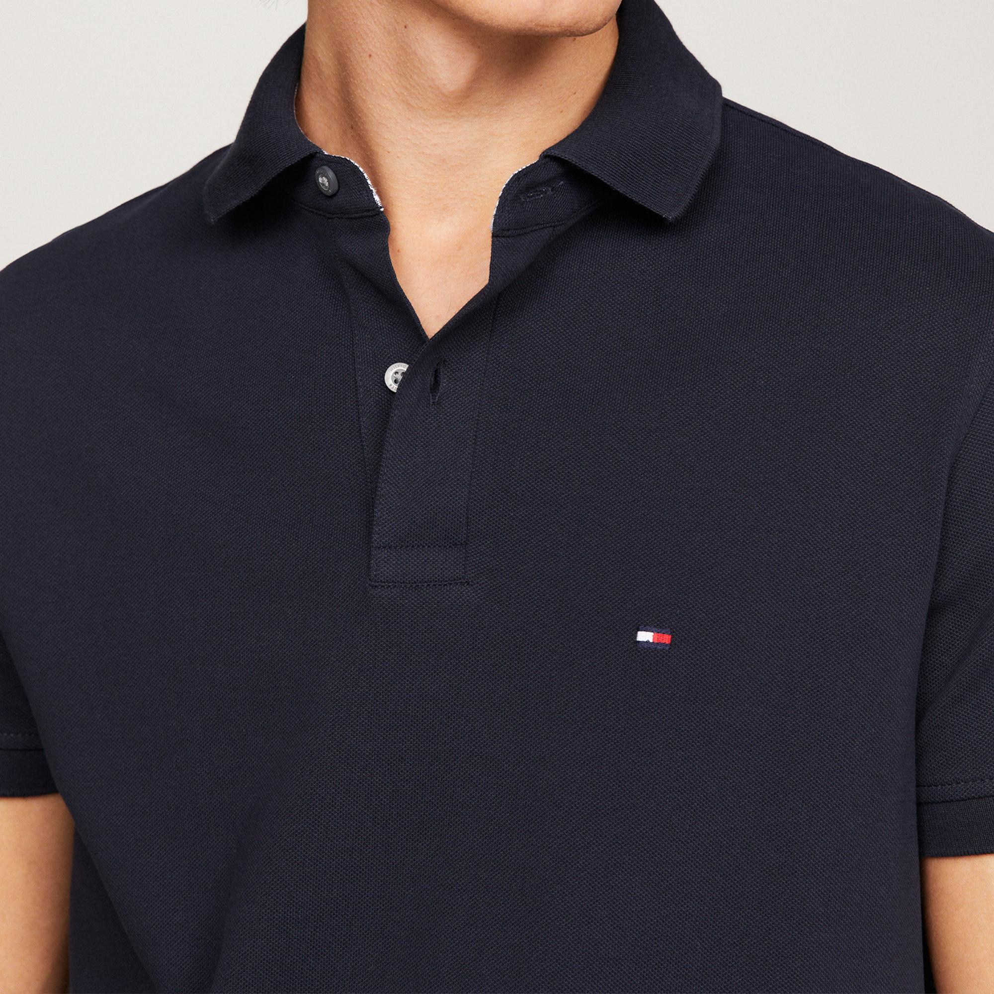 Tommy Hilfiger Erkek Mavi Polo