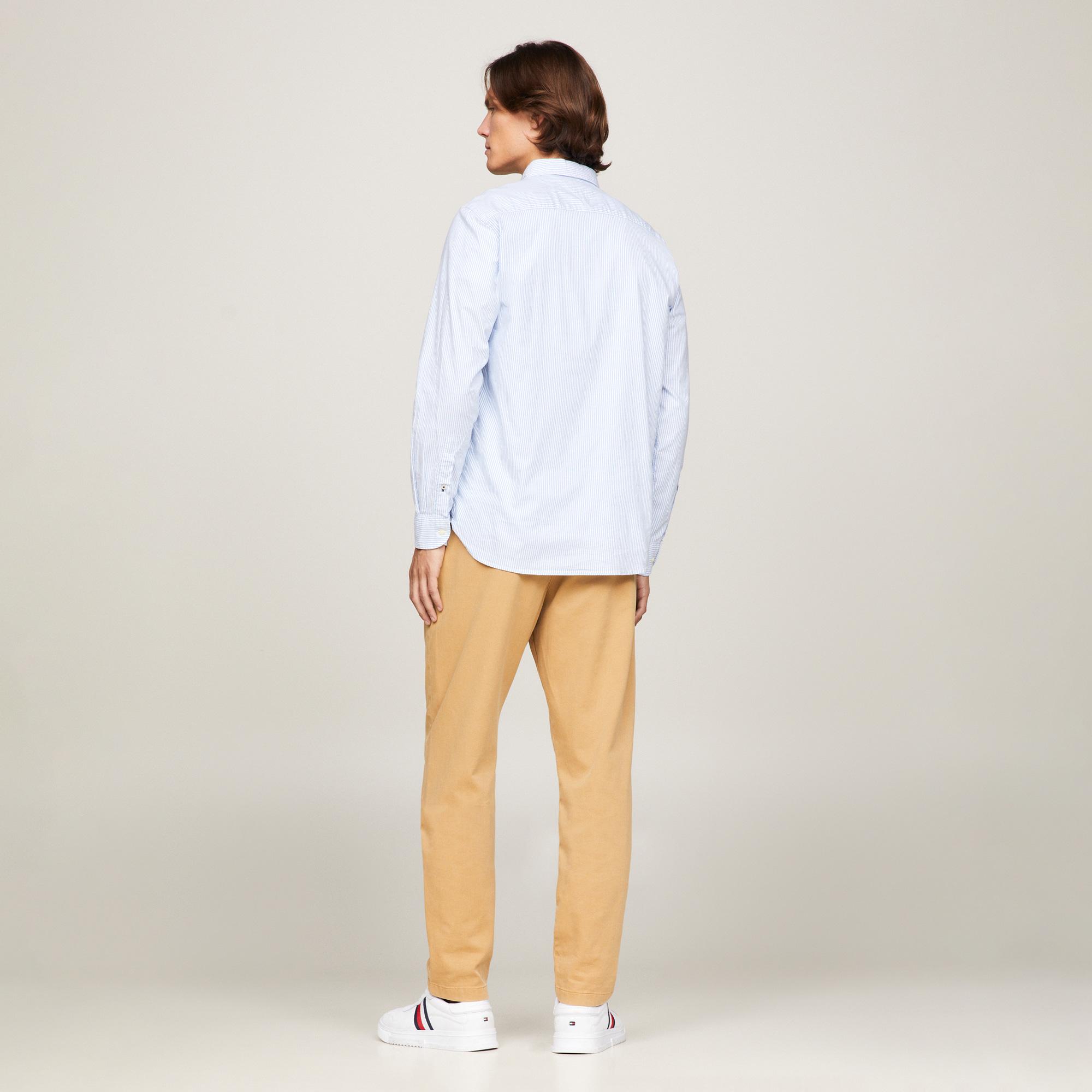 Tommy Hilfiger Erkek Mavi Gömlek