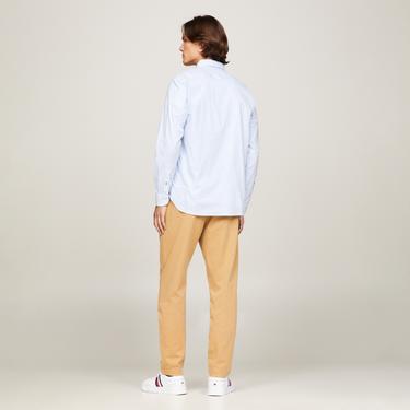  Tommy Hilfiger Erkek Mavi Gömlek
