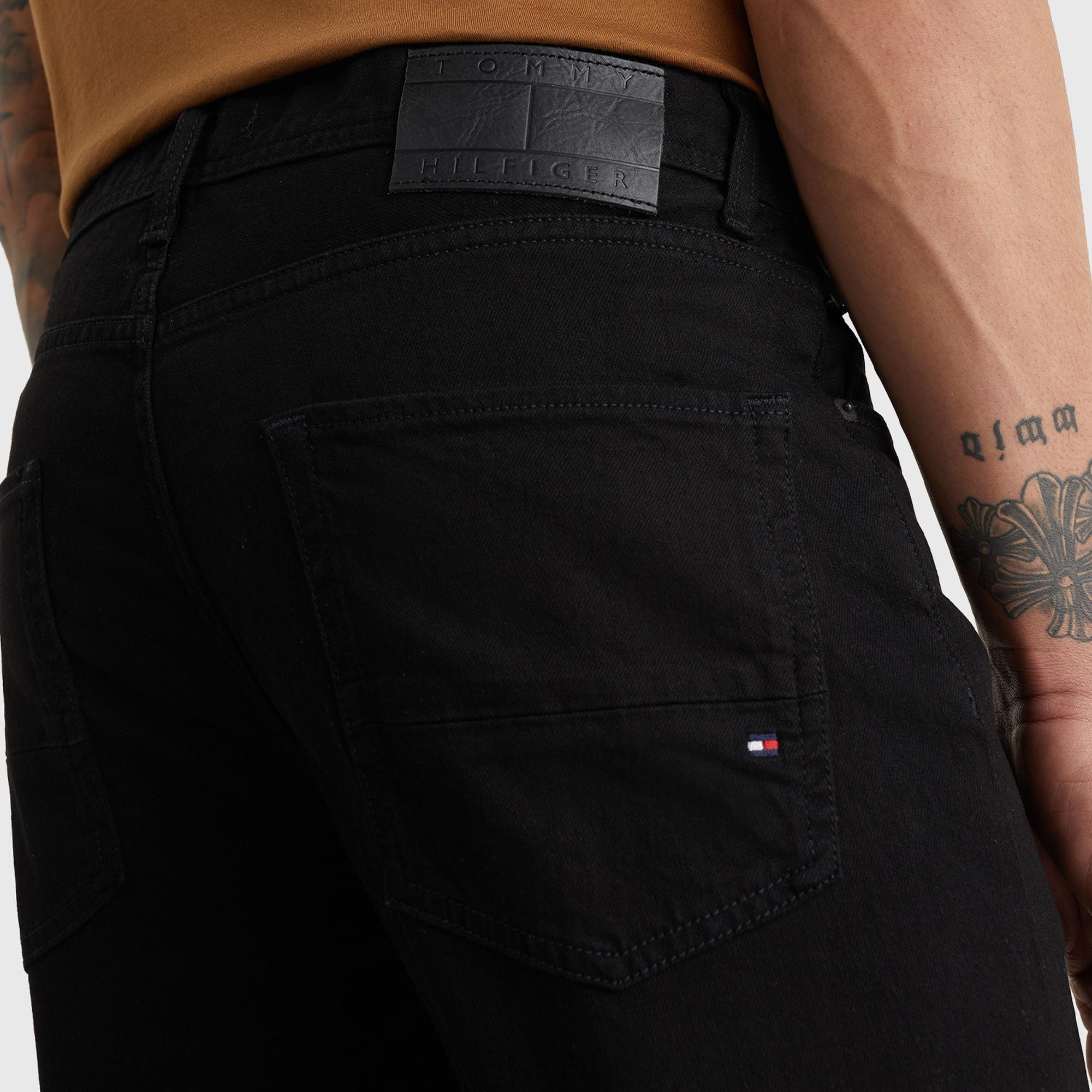 Tommy Hilfiger Erkek Siyah Jean