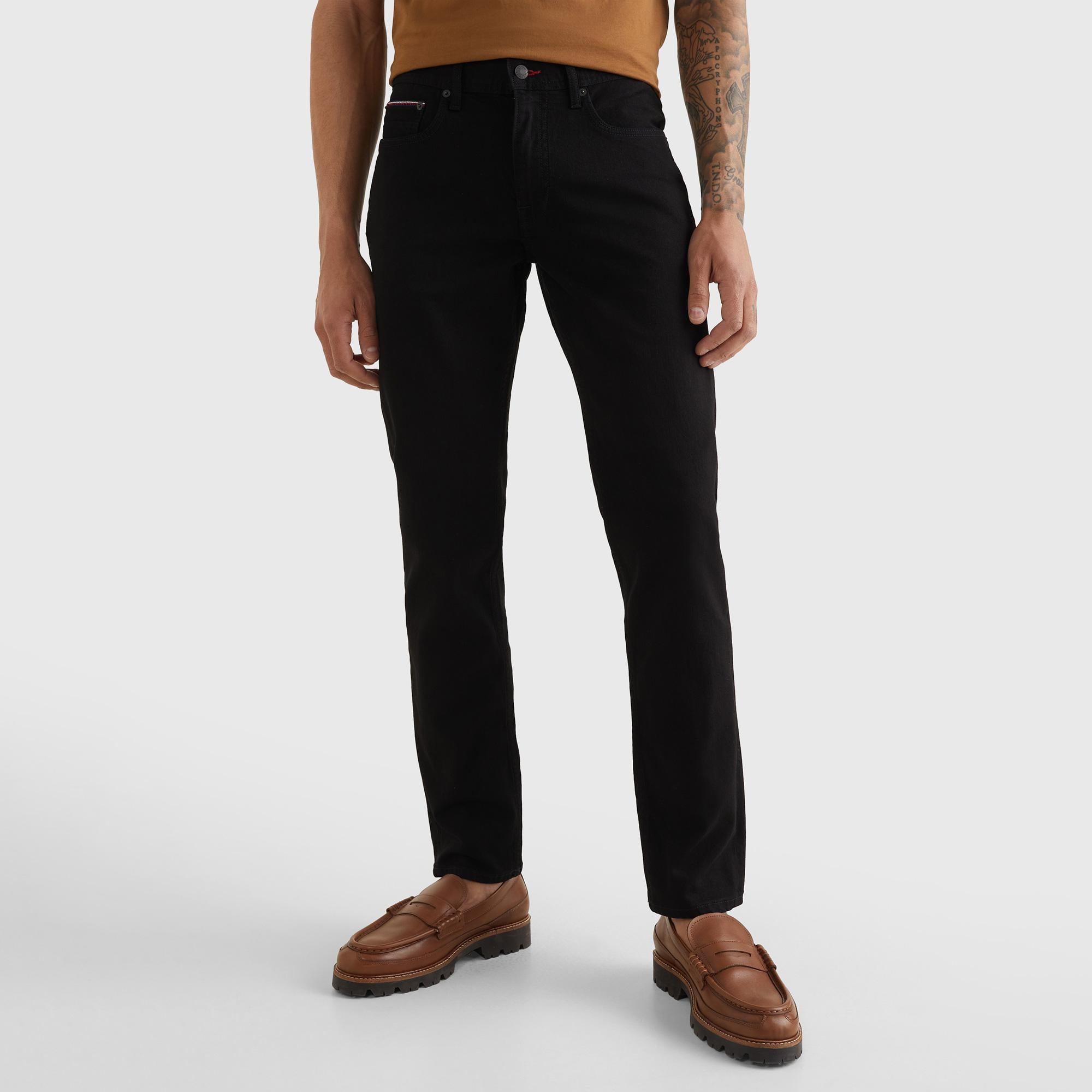 Tommy Hilfiger Erkek Siyah Jean