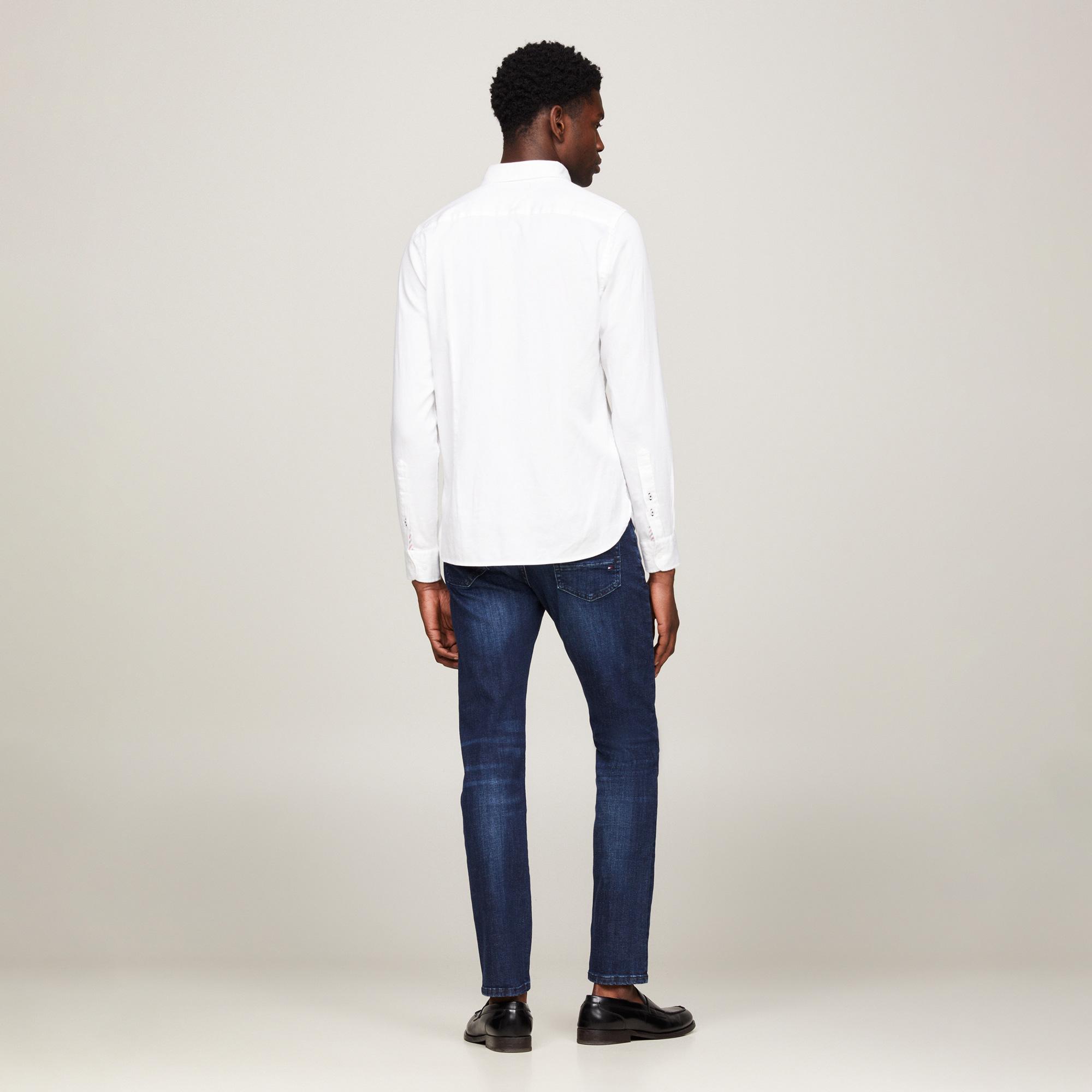 Tommy Hilfiger Erkek Beyaz Gömlek