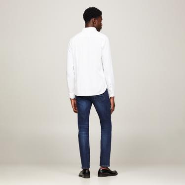  Tommy Hilfiger Erkek Beyaz Gömlek