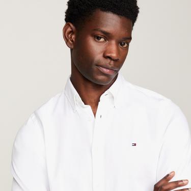  Tommy Hilfiger Erkek Beyaz Gömlek