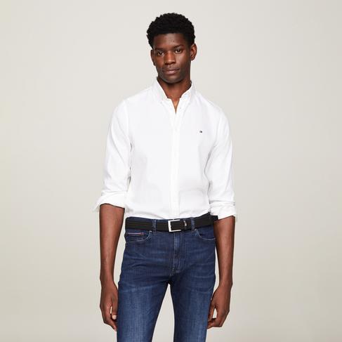  Tommy Hilfiger Erkek Beyaz Gömlek