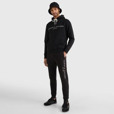  Tommy Hilfiger Erkek Siyah Sweatshirt