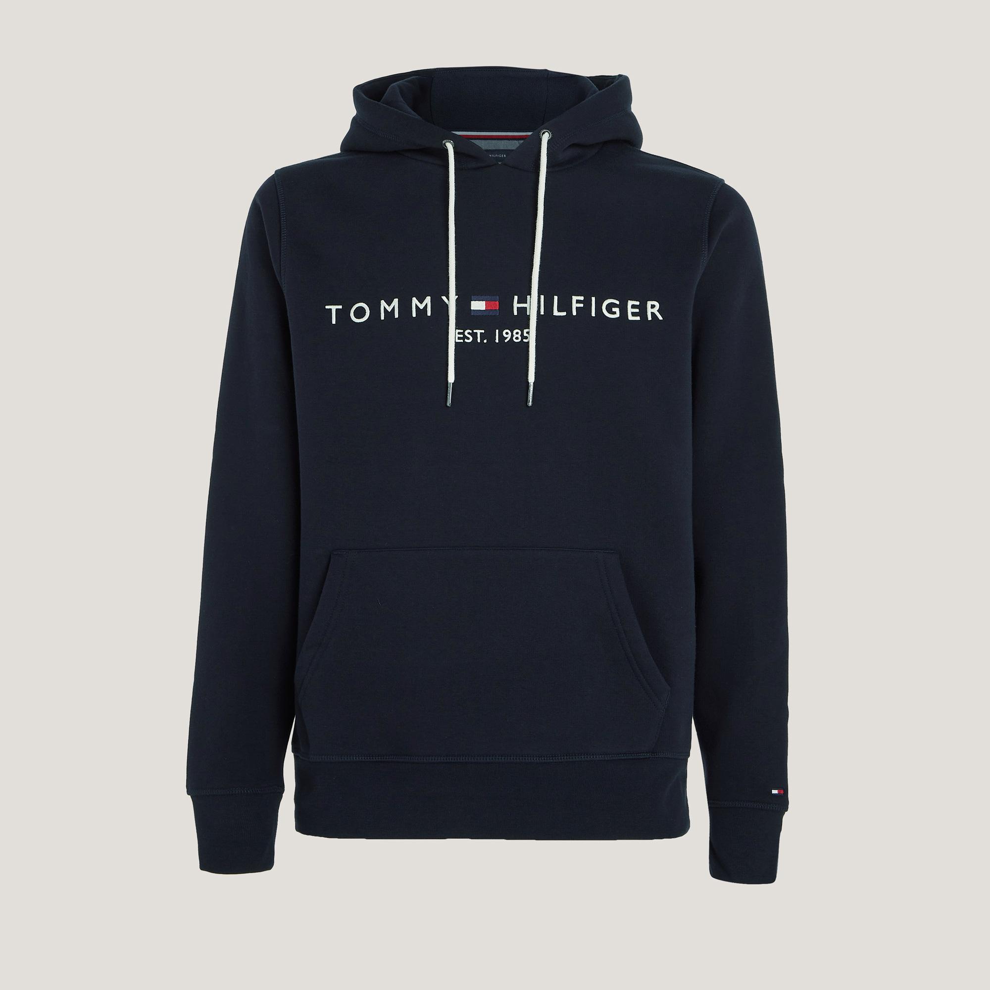 Tommy Hilfiger Erkek Mavi Sweatshirt