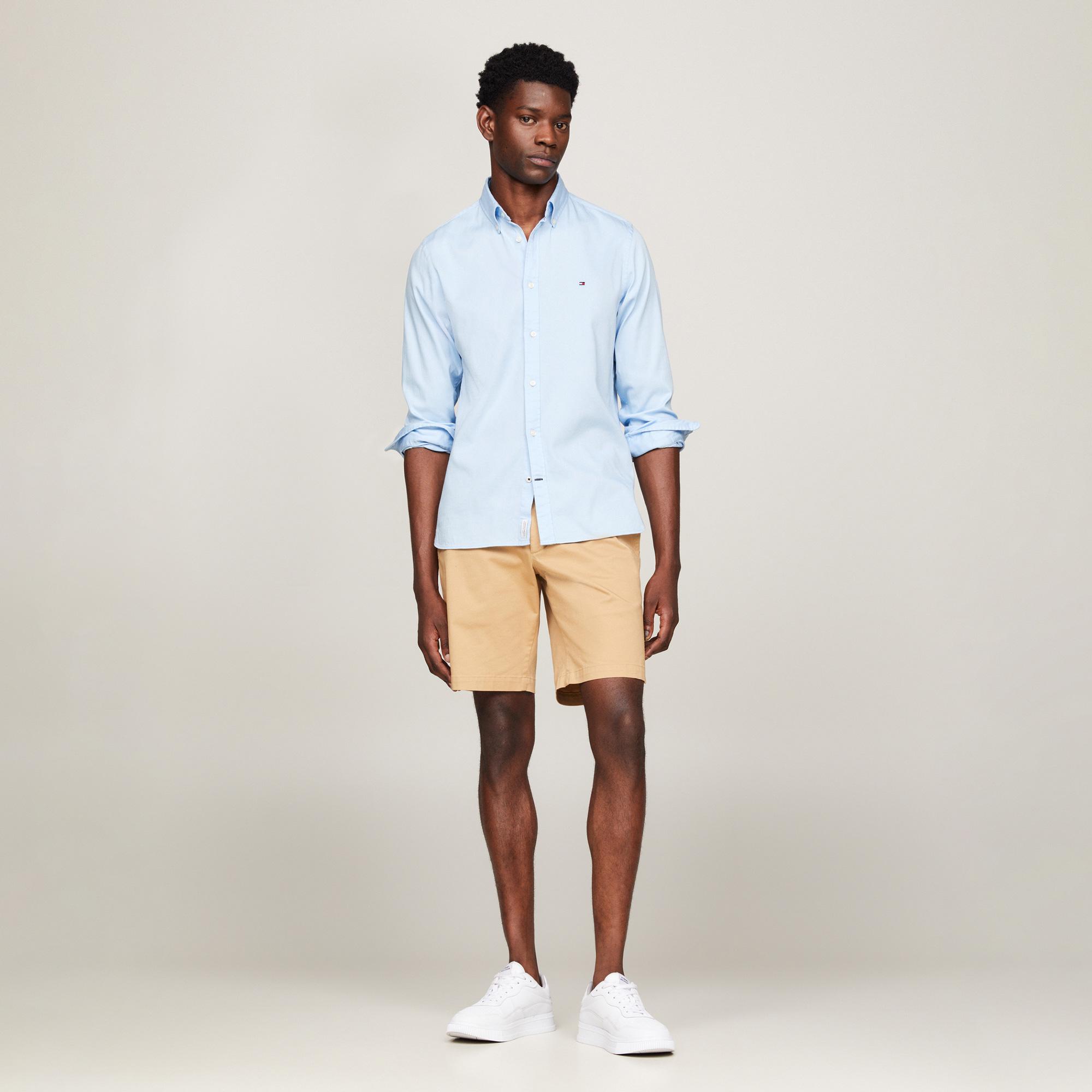 Tommy Hilfiger Erkek Mavi Gömlek