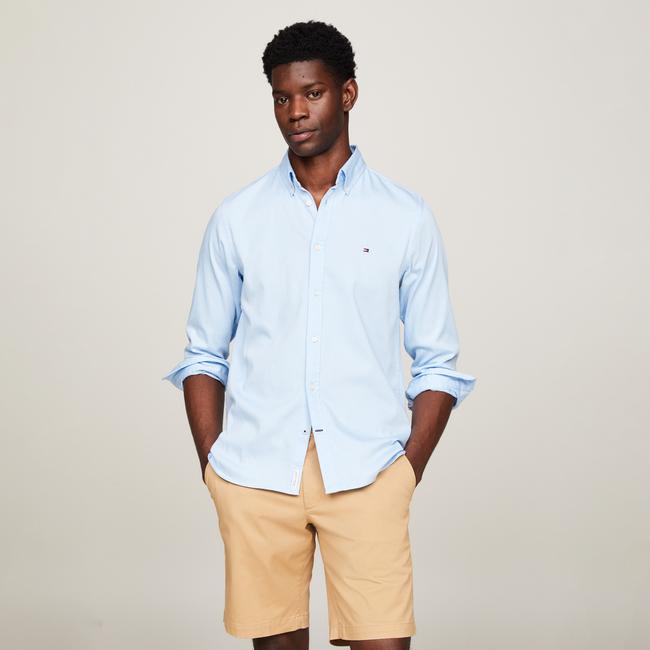  Tommy Hilfiger Erkek Mavi Gömlek